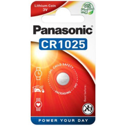 Батарейка Panasonic CR-1025EL/1B літієва CR1025 блістер, 1 шт. Батарейка Panasonic CR-1025EL/1B літієва CR1025 блістер, 1 шт.