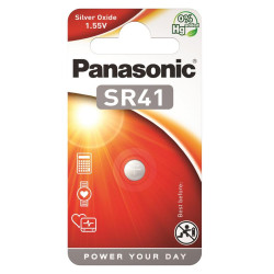 Батарейка Panasonic SR-41EL/1B срібло-цинкова SR41(392, V392, D392) блістер, 1 шт. Батарейка Panasonic SR-41EL/1B срібло-цинкова SR41(392, V392, D392) блістер, 1 шт.
