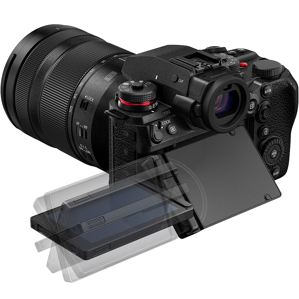Цифрова фотокамера Panasonic Lumix S DC-S1M2ESME Kit S-R24105E f/4-22 MACRO O.I.S. Цифрова фотокамера Panasonic Lumix S DC-S1M2ESME Kit S-R24105E f/4-22 MACRO O.I.S.