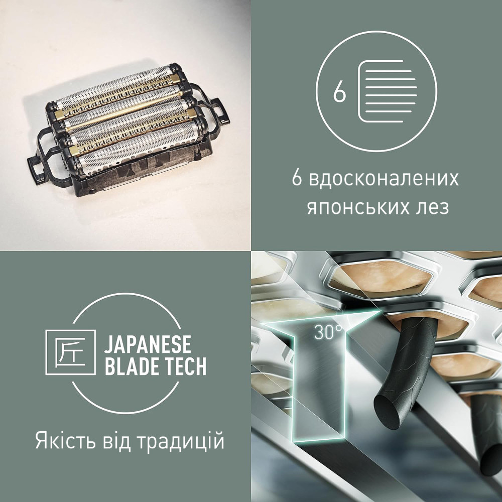 Електробритва Panasonic ES-LS9A-K820-AS у комплекті з додатковою змінною сіточкою для електробритв Panasonic WES9600Y1361 Електробритва Panasonic ES-LS9A-K820-AS у комплекті з додатковою змінною сіточкою для електробритв Panasonic WES9600Y1361