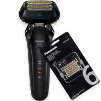 Електробритва Panasonic ES-LS6A-K820-AS в комплекті з додатковою змінною сіткою для електробритв Panasonic WES9600Y1361 Електробритва Panasonic ES-LS6A-K820-AS в комплекті з додатковою змінною сіткою для електробритв Panasonic WES9600Y1361