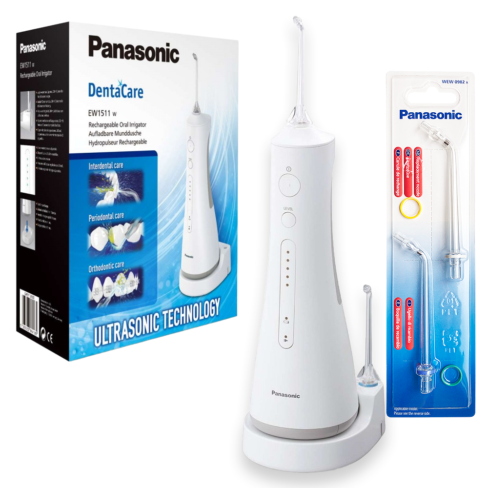 Іригатор Panasonic EW1511W520-AS з 4 насадками